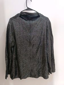 Sparkle Cowl Sequin Top