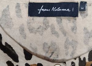 Designer Animal Print Cardigan
