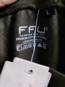 Olive Fleece Trousers