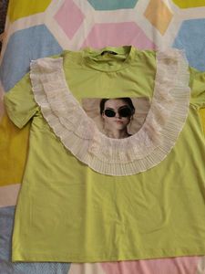 Lime Green Girl Tee