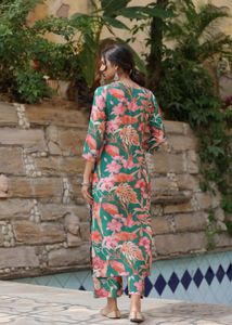Floral Print Kurta