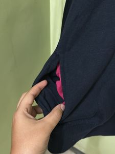 Navy sweater
