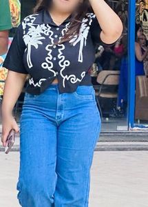 Zara Palm Print Shirt