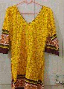 Ethnic kurta set with knot at back