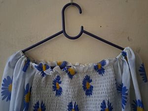 Blue Pinteresty Top
