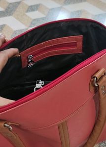 Orange Brand Handbag