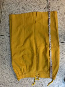 Yellow High Waist skirt