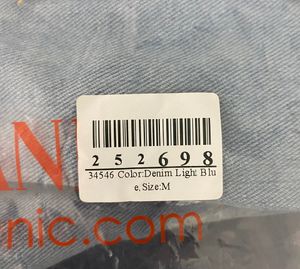 Urbanic Denim Light Blue Shorts