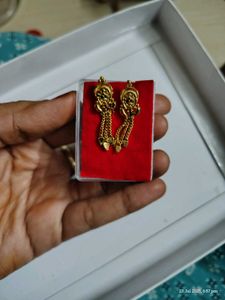 Gold Dangle Earrings