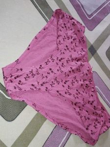 Pink Floral Panty