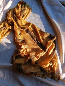 Elegant Golden color Scarf