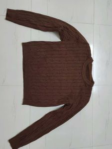 Brown Crop Top