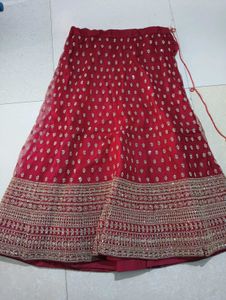 Maroon Embellished Lehenga❤️