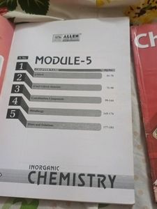 Chemistry Modules 5 And 6 Neet Allen