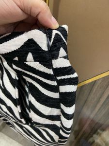 Zara Zebra Print Mini Skirt