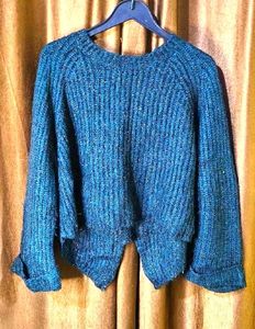 Stylish Dark Green Sweater Size 46 inches