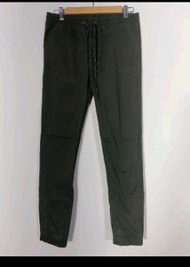 Tommy Hilfiger Olive Green Joggers 28-32 Waist