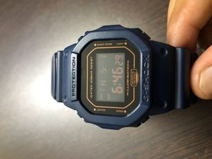 G-Shock DW5600 Navy Blue Digital Watch