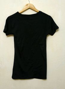 Trendy New Black Cotton Top For Women