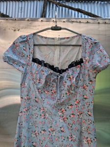 Floral Milkmaid Maxi Dress