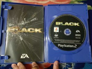 BLACK PS2 GAME DVD