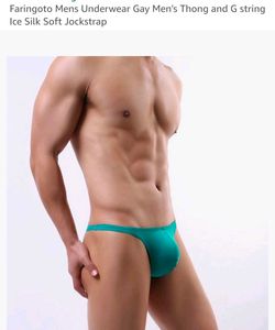 G String Ice Silk Soft Jockstrap