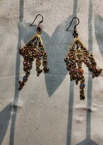 Combo Set Of Ear Top And Necklace