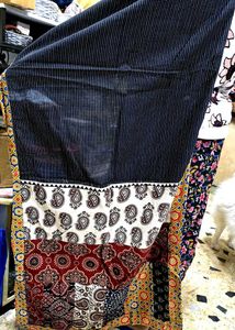 Black Patchwork  Shawl/Dupatta