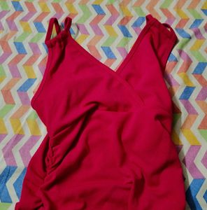 Hot Pink Bodycon Mini Dress