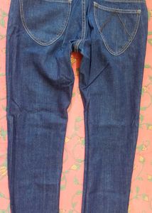 Dark Blue Denim Jeans