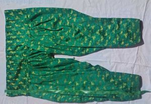 satin printed Patiala suit