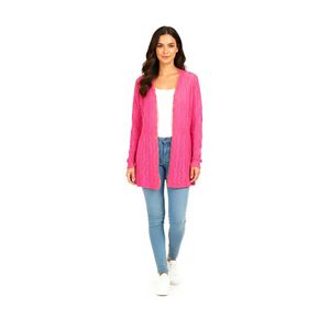 Pink Cable Knit Cardigan shrug