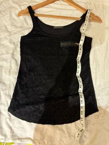 Beautiful Black Lace Tank Top