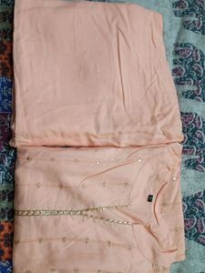 Peack Kurti With Pant Set