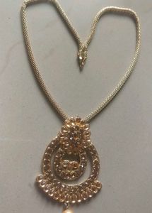 Golden Indian Jewelry Set