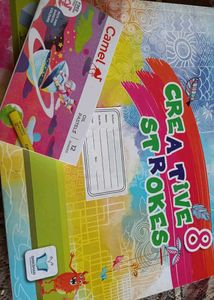 Art Supplies - Camel Pastels & Notebook