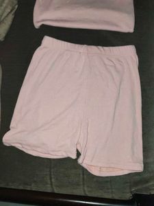 A baby pink gym set