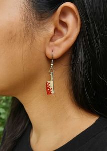 Bloody Knife Mismatch Danglers (Halloween Edition)