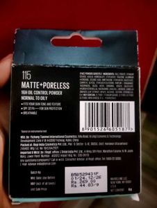 Maybelline new York fit me foundation