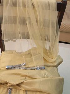 Elegant Ethnic Gown--Sleeves attached