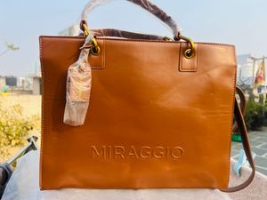 Miraggio Brown Hand Bag