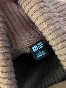 Ribbed Turtleneck Sweater