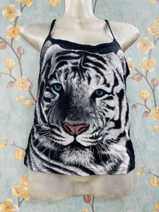 Women Lion Print Cami