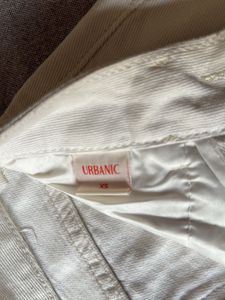 Off-White Straight Leg Jeans
