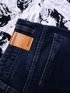 Dark Blue baggy jeans