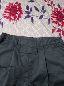 Wide Leg Elastic Waist Pants