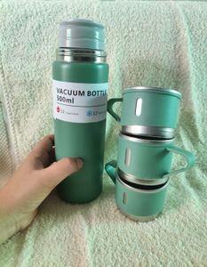 Vacuum Flask Set (3 different colours)
