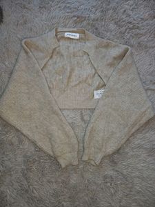 Grey Korean Bolero