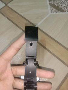 Fossil Black Stainless Steel Watch