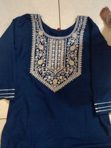 Elegant Blue Kurta Set